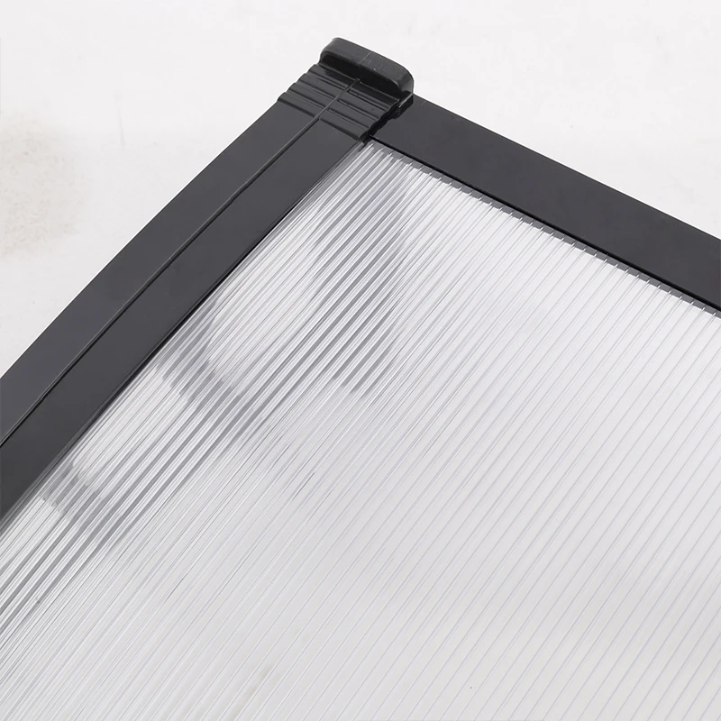 Window aluminum alloy door canopy awning rainproof canopy external awning rain and snow terrace sunshade
