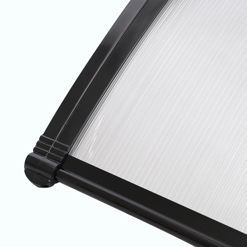 Window aluminum alloy door canopy awning rainproof canopy external awning rain and snow terrace sunshade
