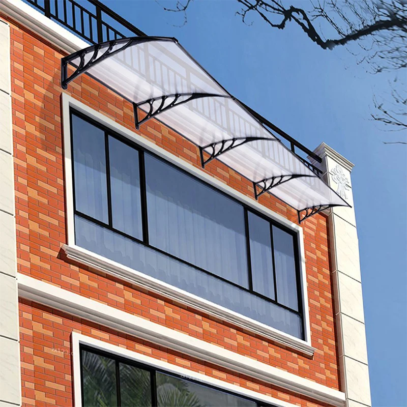 Window aluminum alloy door canopy awning rainproof canopy external awning rain and snow terrace sunshade