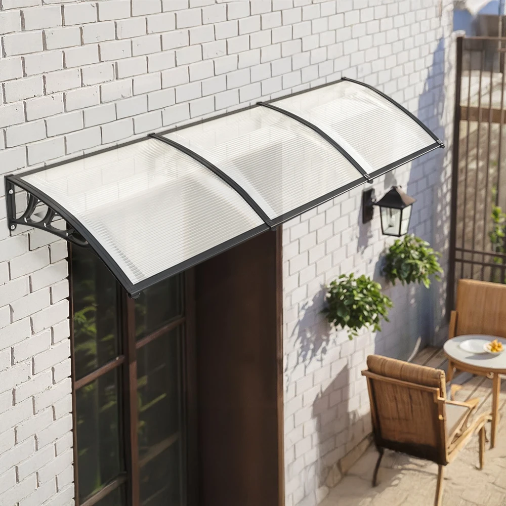 Window aluminum alloy door canopy awning rainproof canopy external awning rain and snow terrace sunshade