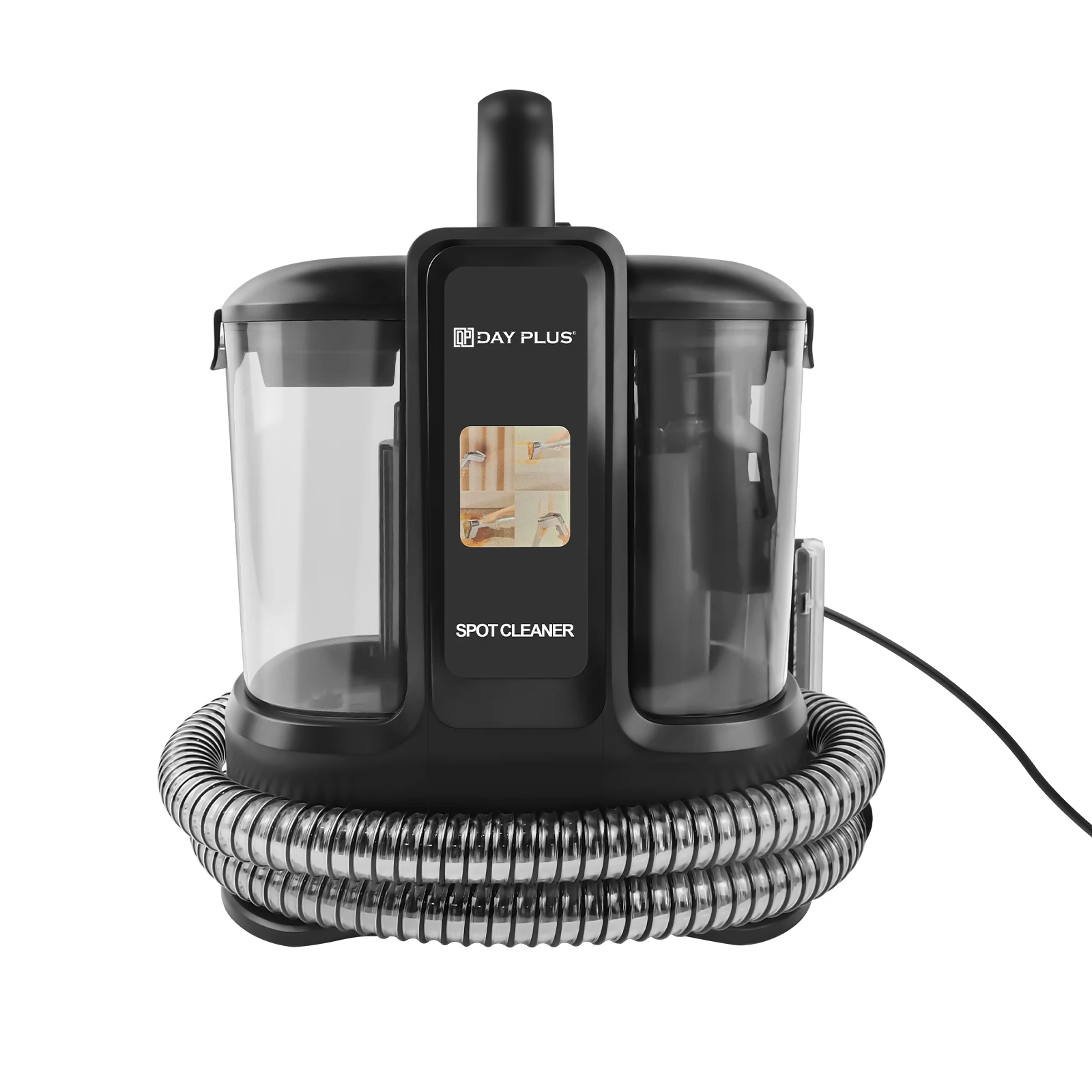 Spot Cleaner, Stain, Car, Upholstery, Sofa and Carpet Cleaning Machine, Portable and Compact Design, Included Solution Removes