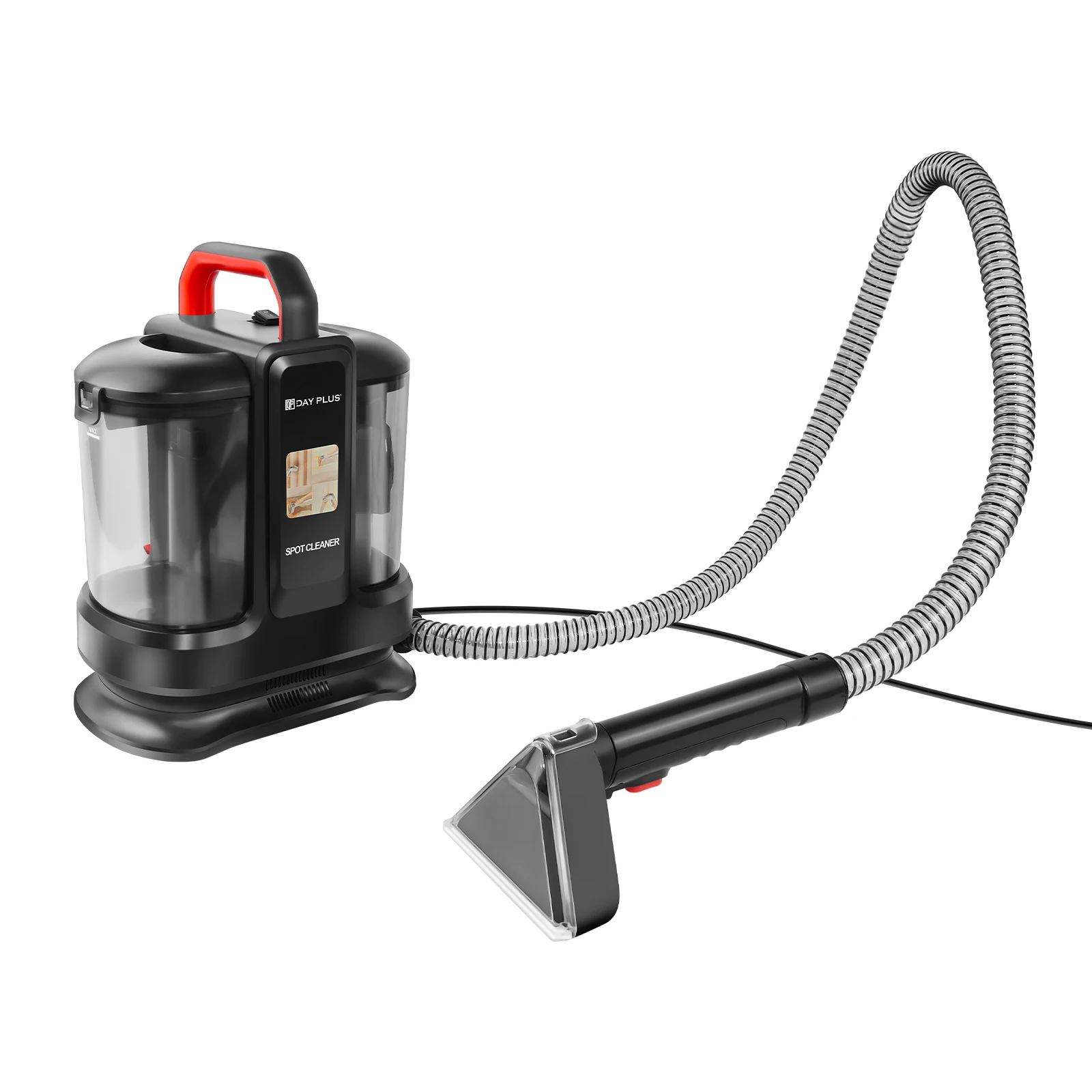 Spot Cleaner, Stain, Car, Upholstery, Sofa and Carpet Cleaning Machine, Portable and Compact Design, Included Solution Removes
