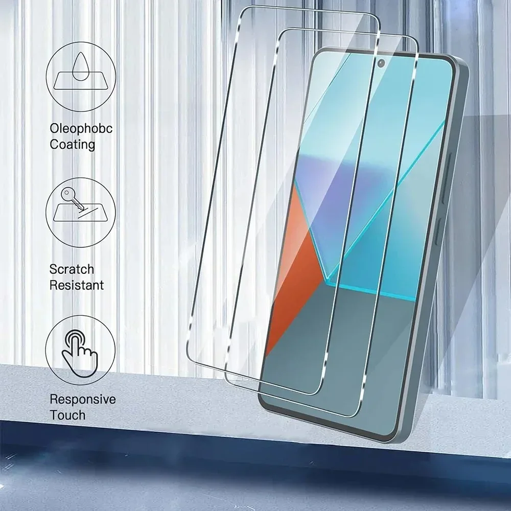 3PCS Tempered Glass for Xiaomi Redmi Note 10 11 12 13 Pro 4G 5G 13R 12s 11s 11E 11T Screen Protector for Redmi Note 10T 10s