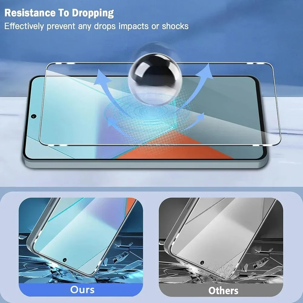 3PCS Tempered Glass for Xiaomi Redmi Note 10 11 12 13 Pro 4G 5G 13R 12s 11s 11E 11T Screen Protector for Redmi Note 10T 10s