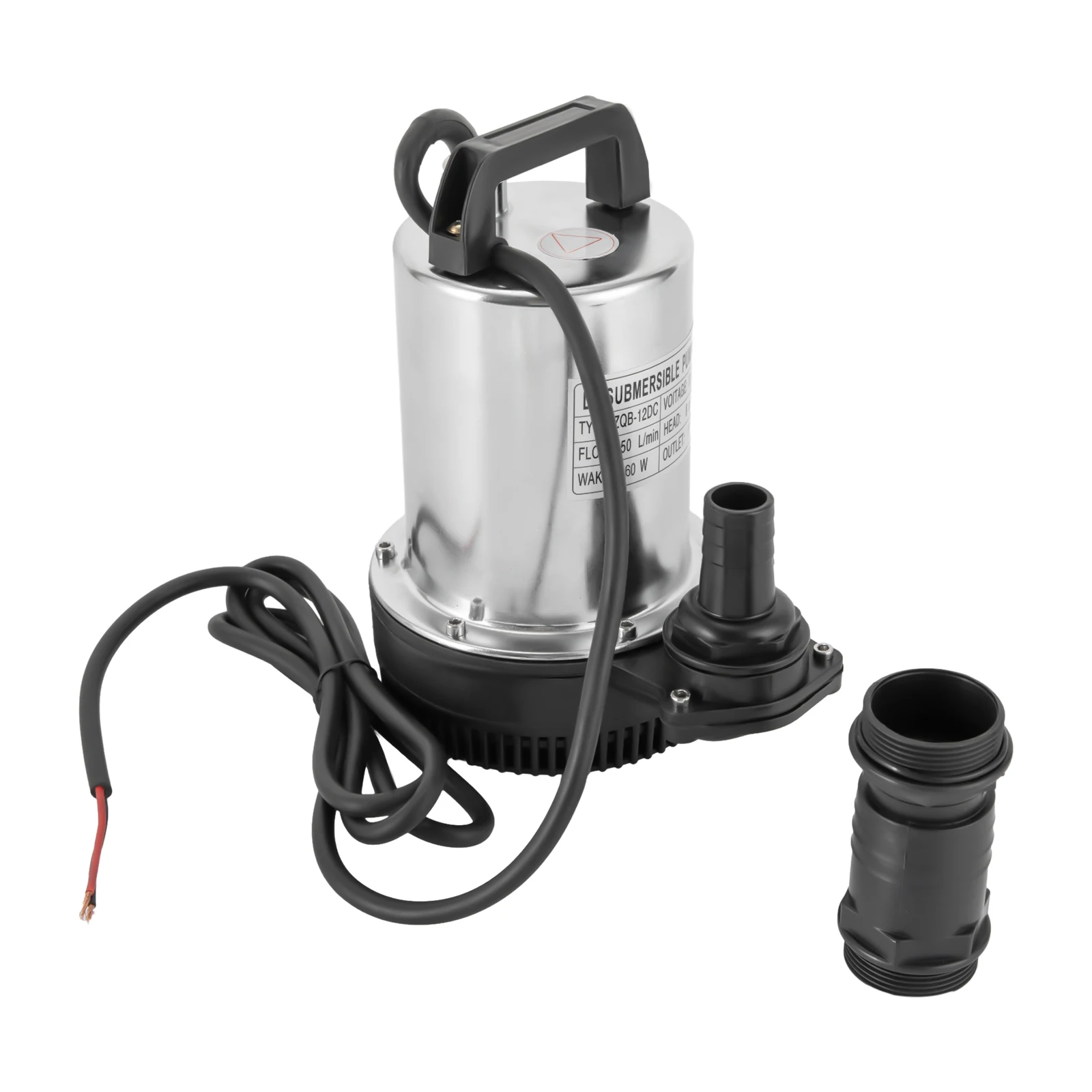160W DC12V 50L/min Submersible Pump Water Pump High Delivery Pressure Fishing Pump for Homes, Farms, Campervan