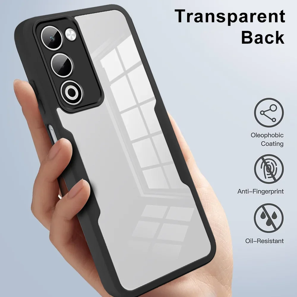 Full Body Protection Shockproof Case for OPPO A5 5G 2025 Protective Cover Screen Protector Fundas Coque Capa