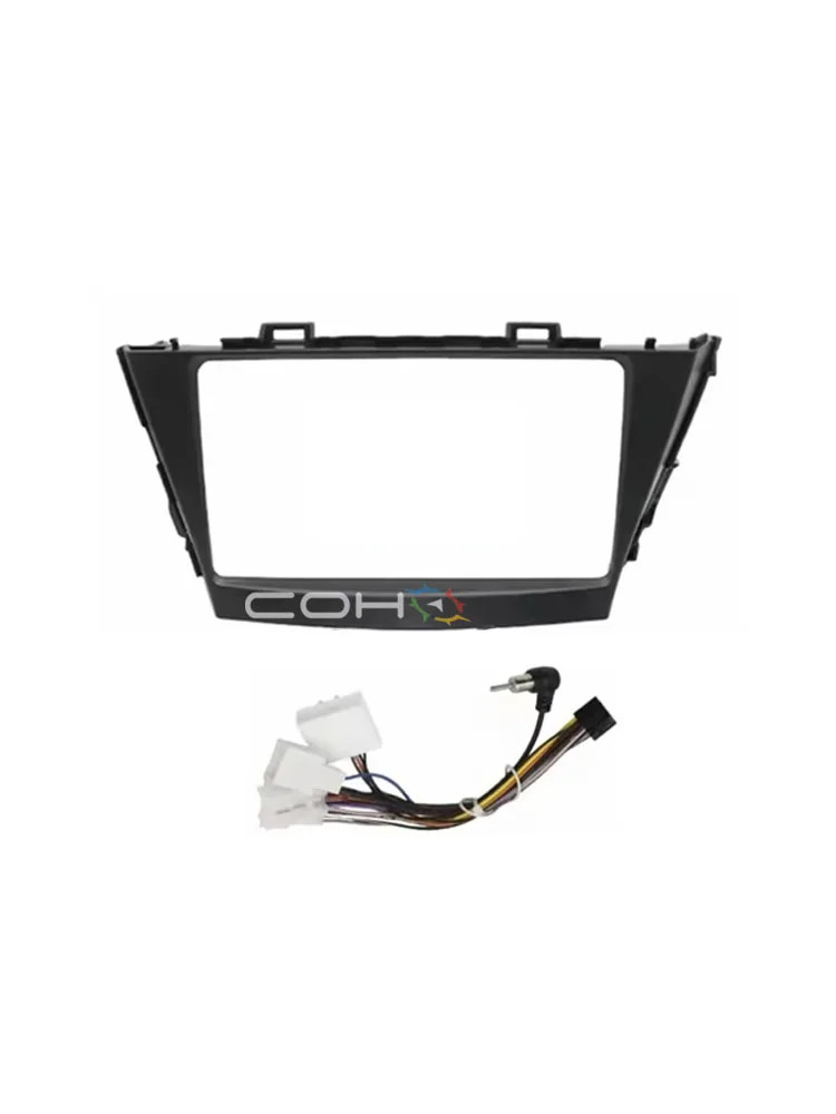 9 Inch Car Frame Fascia Adapter For Toyota Prius Plus V Alpha 2012-2015 Android Radio Dash Fitting Panel Kit