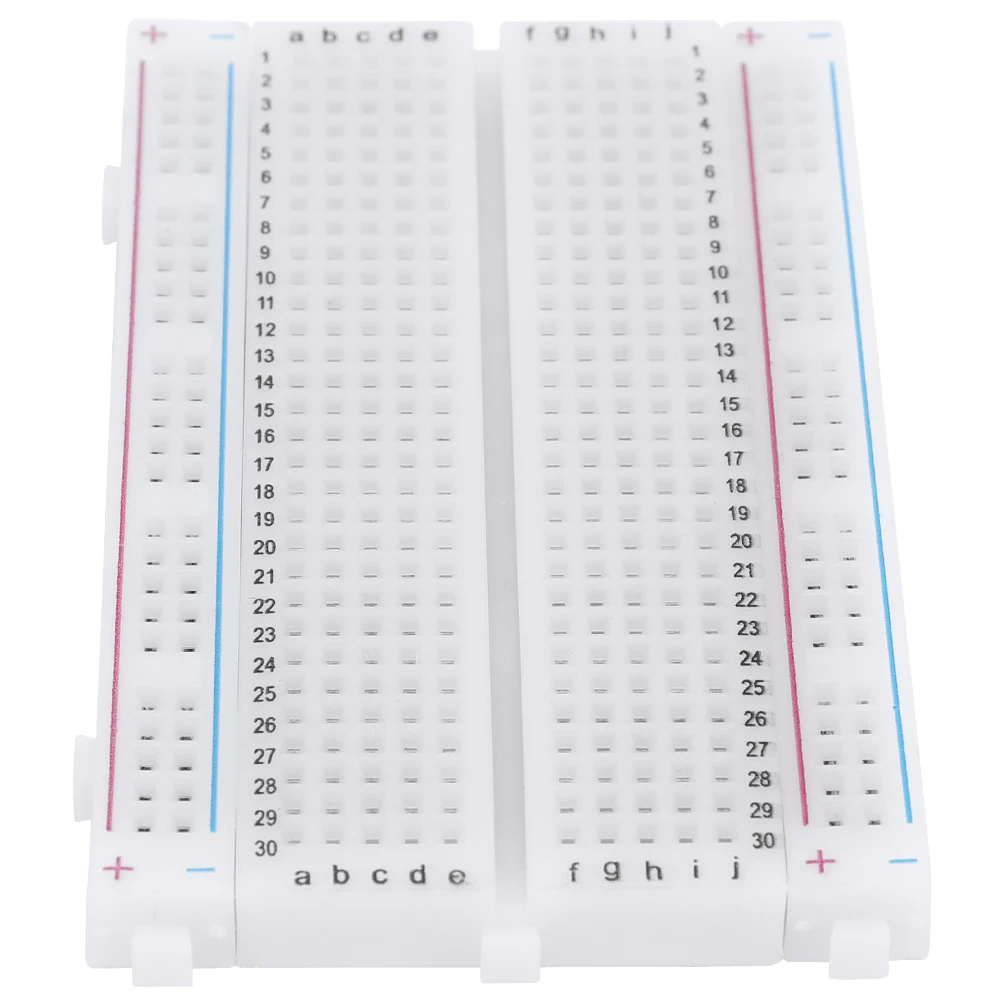 1-50PCS 400 Tie Points Solderless PCB Breadboard BB-801 Prototype Universal Mini Bread Board for Arduino Proto Raspberry Pi Kits
