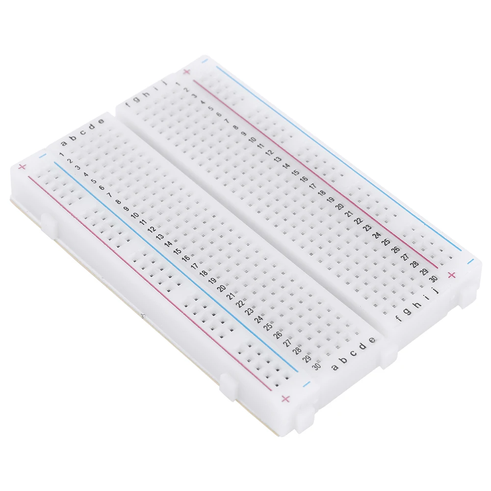 1-50PCS 400 Tie Points Solderless PCB Breadboard BB-801 Prototype Universal Mini Bread Board for Arduino Proto Raspberry Pi Kits