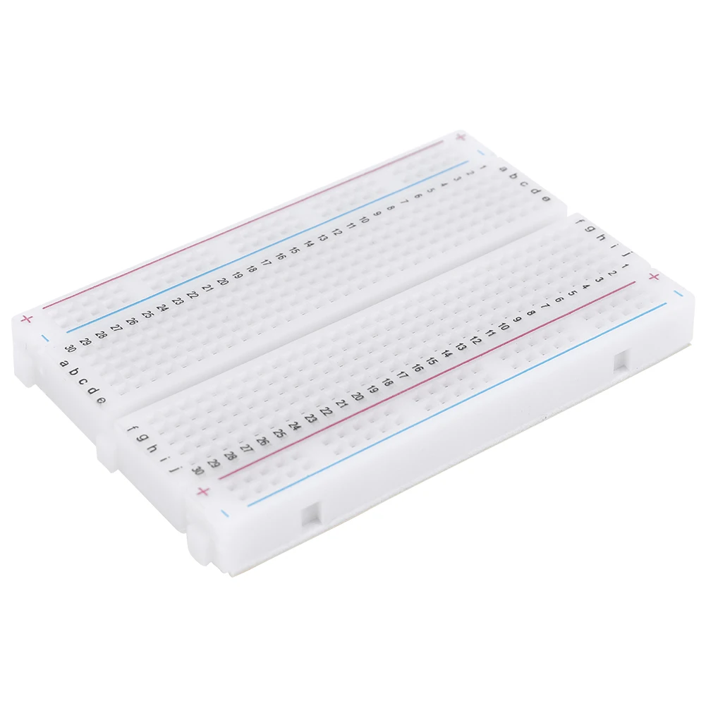 1-50PCS 400 Tie Points Solderless PCB Breadboard BB-801 Prototype Universal Mini Bread Board for Arduino Proto Raspberry Pi Kits