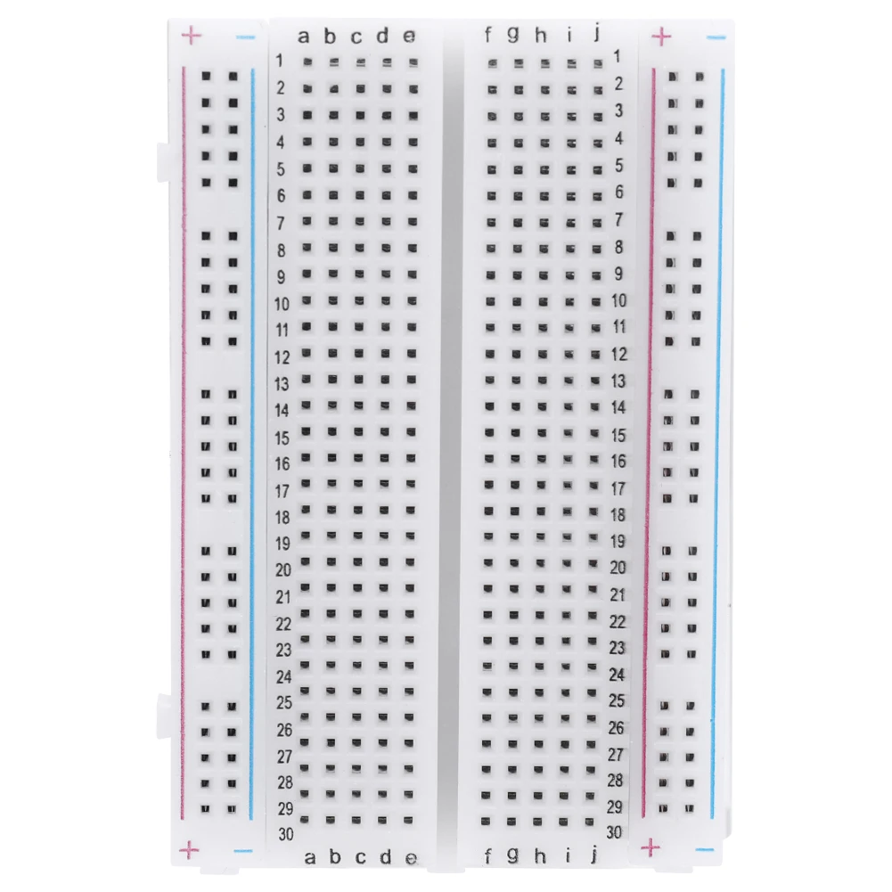 1-50PCS 400 Tie Points Solderless PCB Breadboard BB-801 Prototype Universal Mini Bread Board for Arduino Proto Raspberry Pi Kits