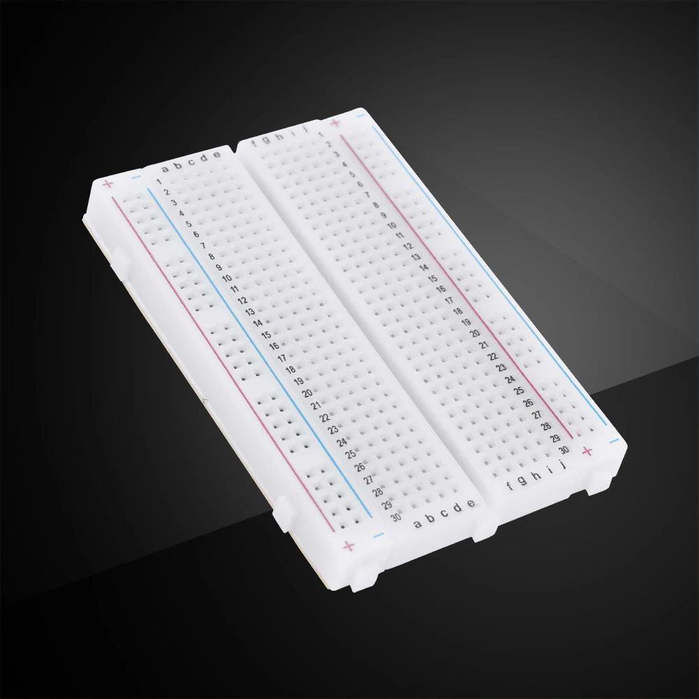 1-50PCS 400 Tie Points Solderless PCB Breadboard BB-801 Prototype Universal Mini Bread Board for Arduino Proto Raspberry Pi Kits