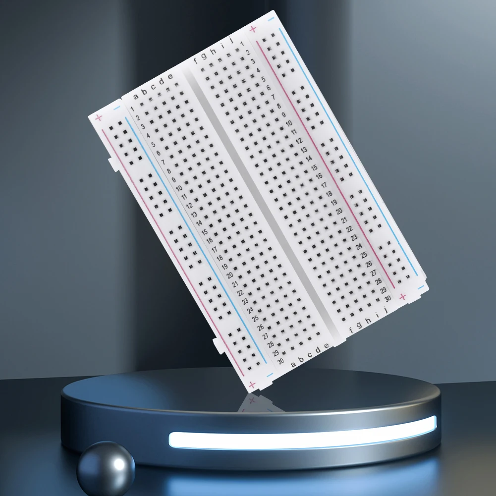 1-50PCS 400 Tie Points Solderless PCB Breadboard BB-801 Prototype Universal Mini Bread Board for Arduino Proto Raspberry Pi Kits