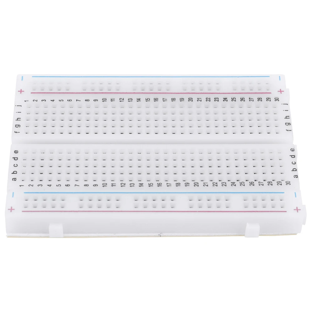 1-50PCS 400 Tie Points Solderless PCB Breadboard BB-801 Prototype Universal Mini Bread Board for Arduino Proto Raspberry Pi Kits