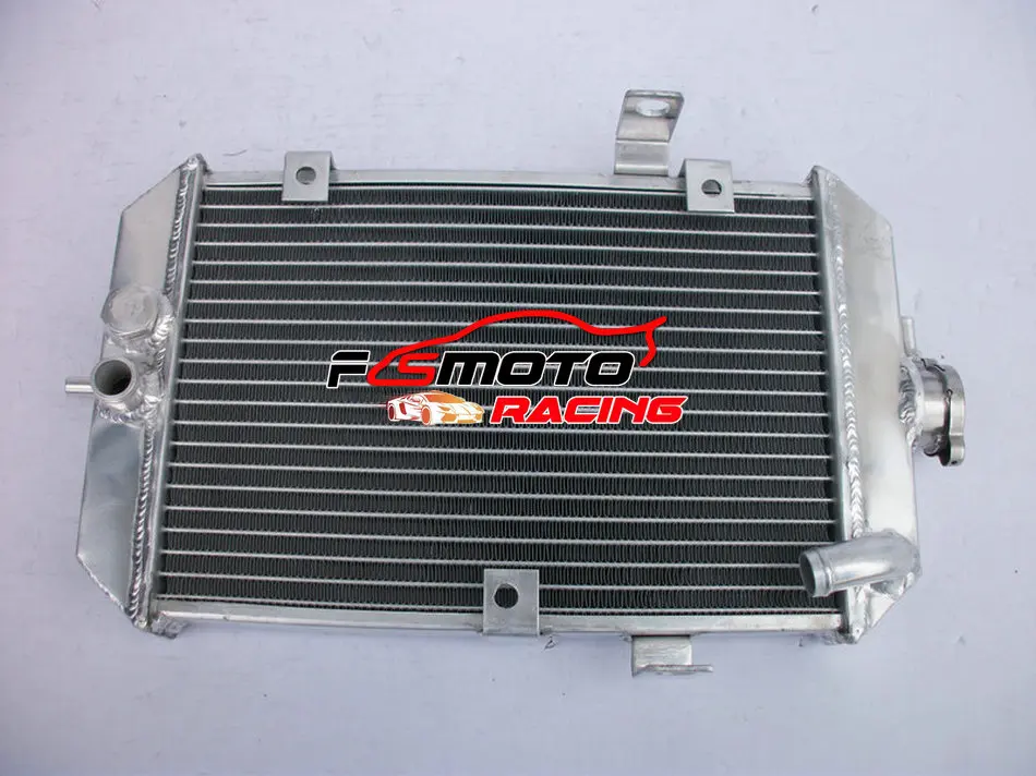 ALUMINUM Radiator + Fan FOR ATV YAMAHA Raptor 660 YFM660 YFM660R 2001-2005 2002 2003 2004 01 02 03 04 05