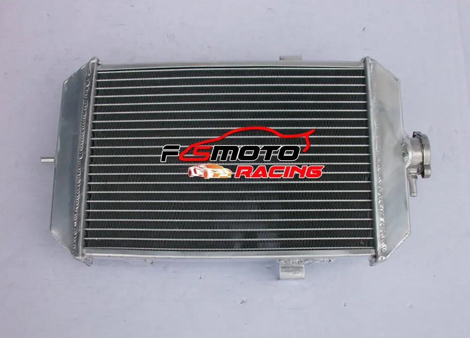 ALUMINUM Radiator + Fan FOR ATV YAMAHA Raptor 660 YFM660 YFM660R 2001-2005 2002 2003 2004 01 02 03 04 05