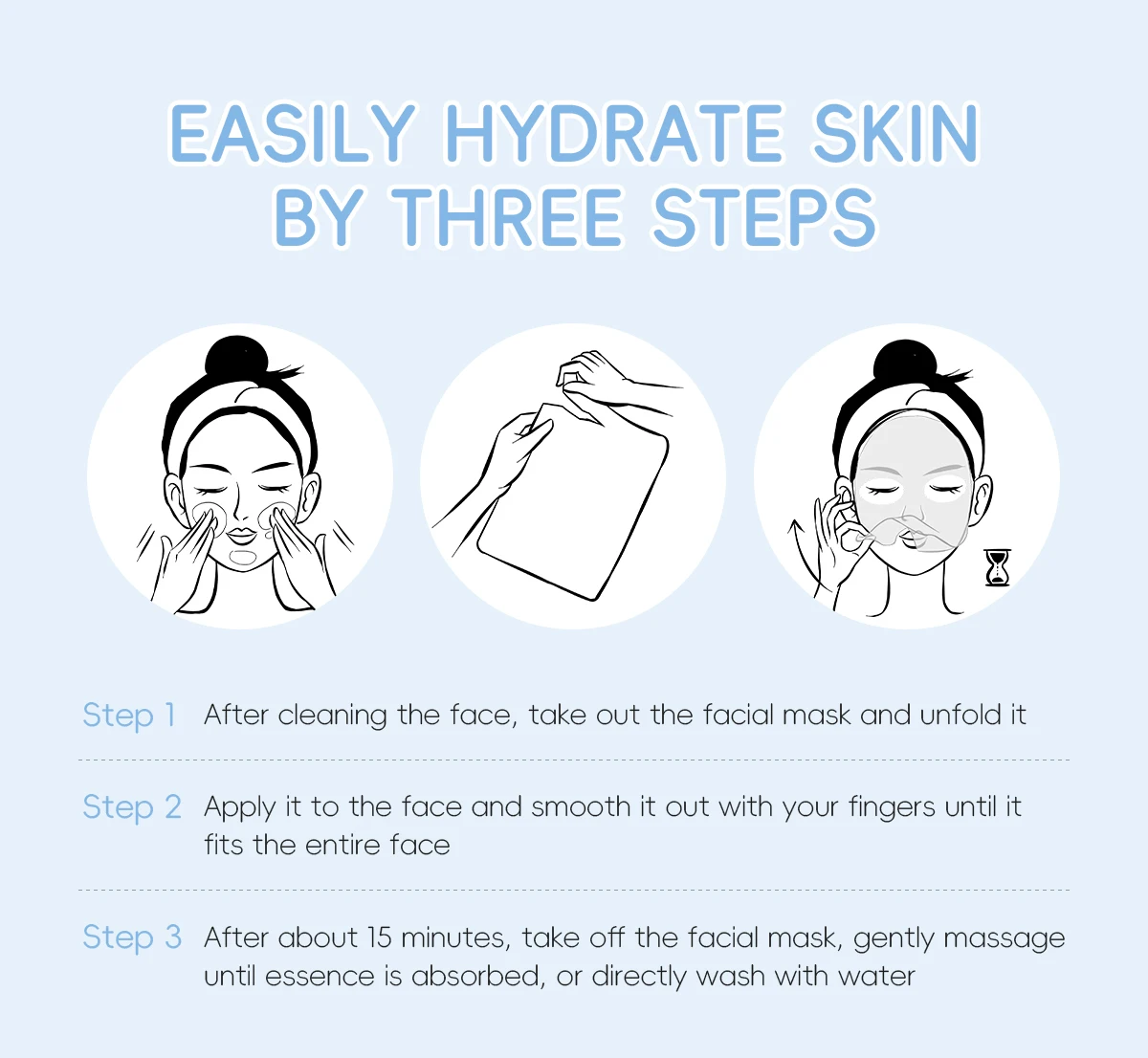LAIKOU Milk Silky Hydrating Mask Brightening Collagen Sheet Mask Anti-Age Skin Care Moisturizing Face Mask 25g*20pcs