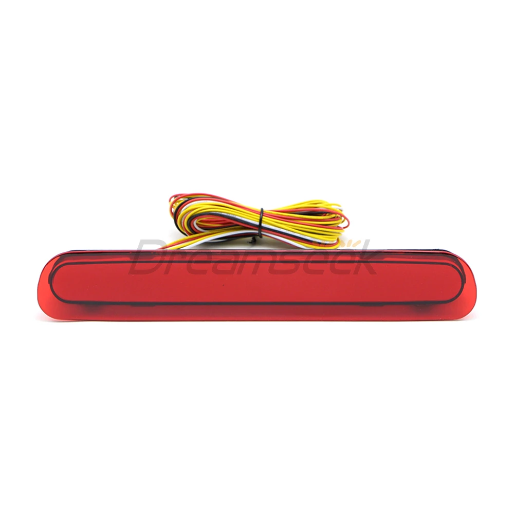 For Toyota Hilux Vigo 2005-2014 LED Car Rear High Level Tailgate Brake Light Sequential Stop Lamp Bar With Turn Signal Red Lens