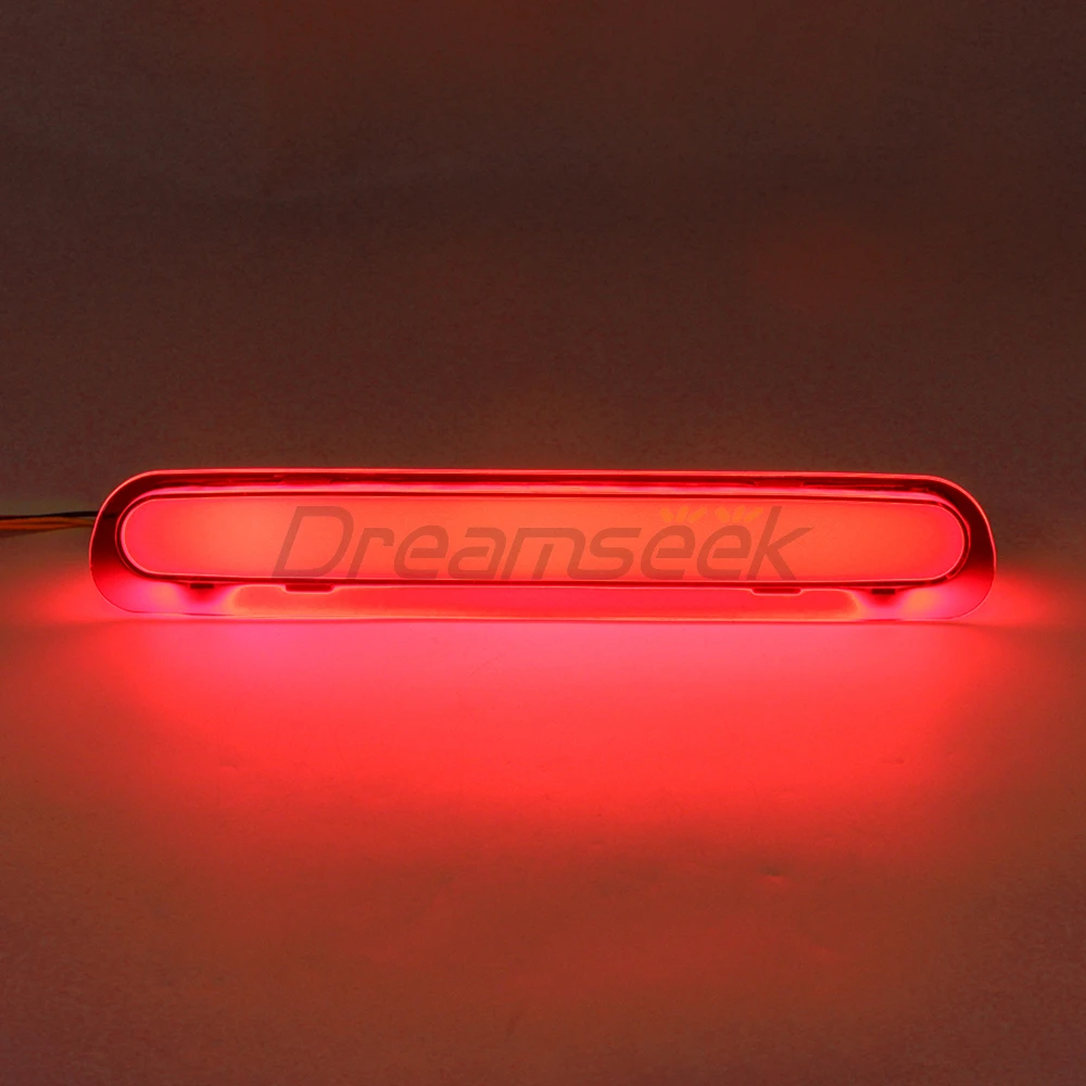 For Toyota Hilux Vigo 2005-2014 LED Car Rear High Level Tailgate Brake Light Sequential Stop Lamp Bar With Turn Signal Red Lens