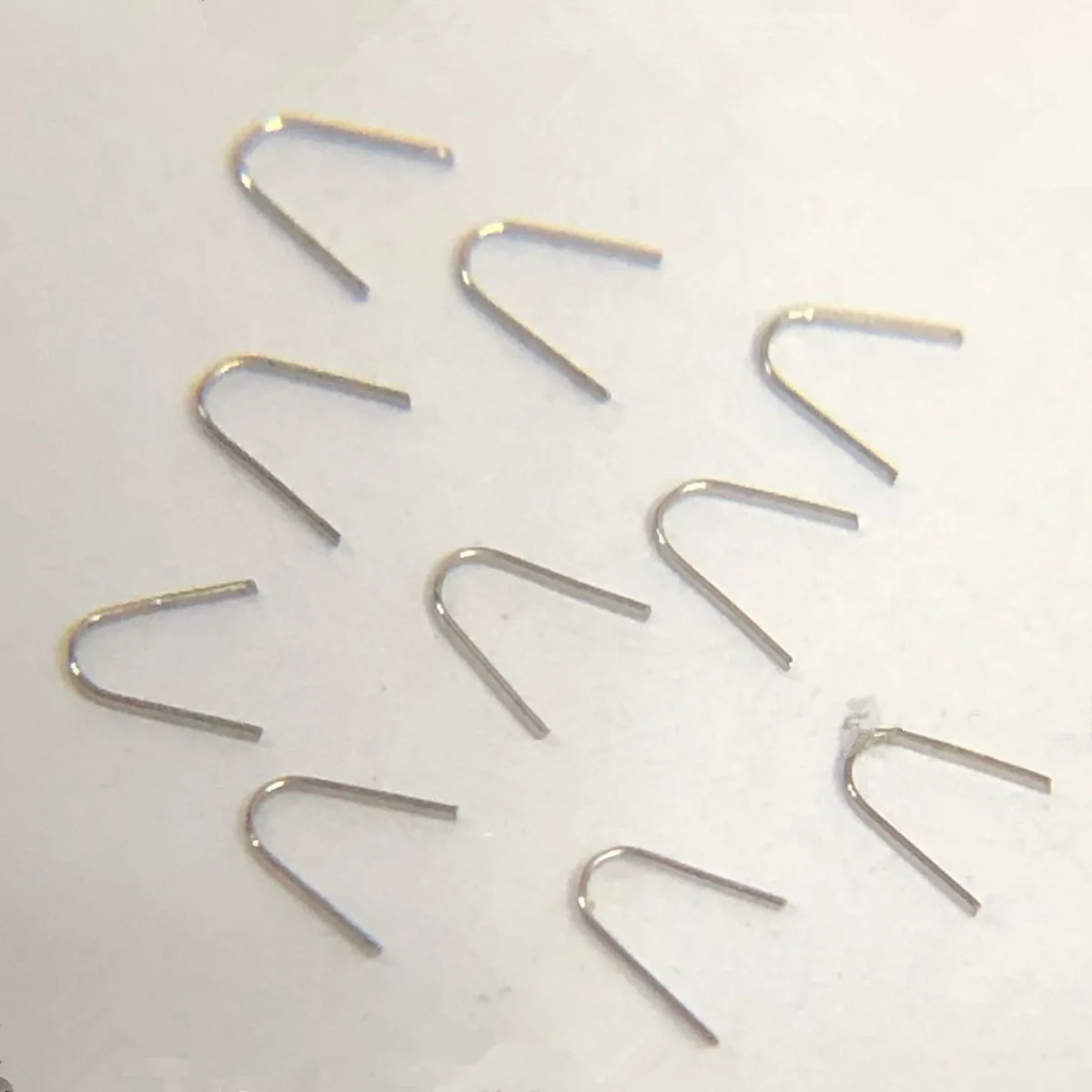 10 Pcs Click Spring U Type Spring Part 430 For ETA 2836 2824 2834 2846 2789 Watch Movement watch accessories head spring