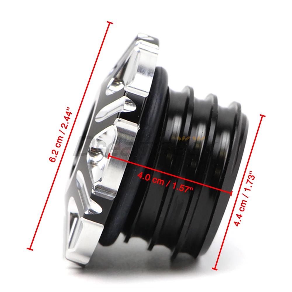 Motorcycle Fuel Tank Cap for Harley Sportster XL 883 1200 Dyna Street Bob Right-hand Thread Oil Tank Cover Gas Cap