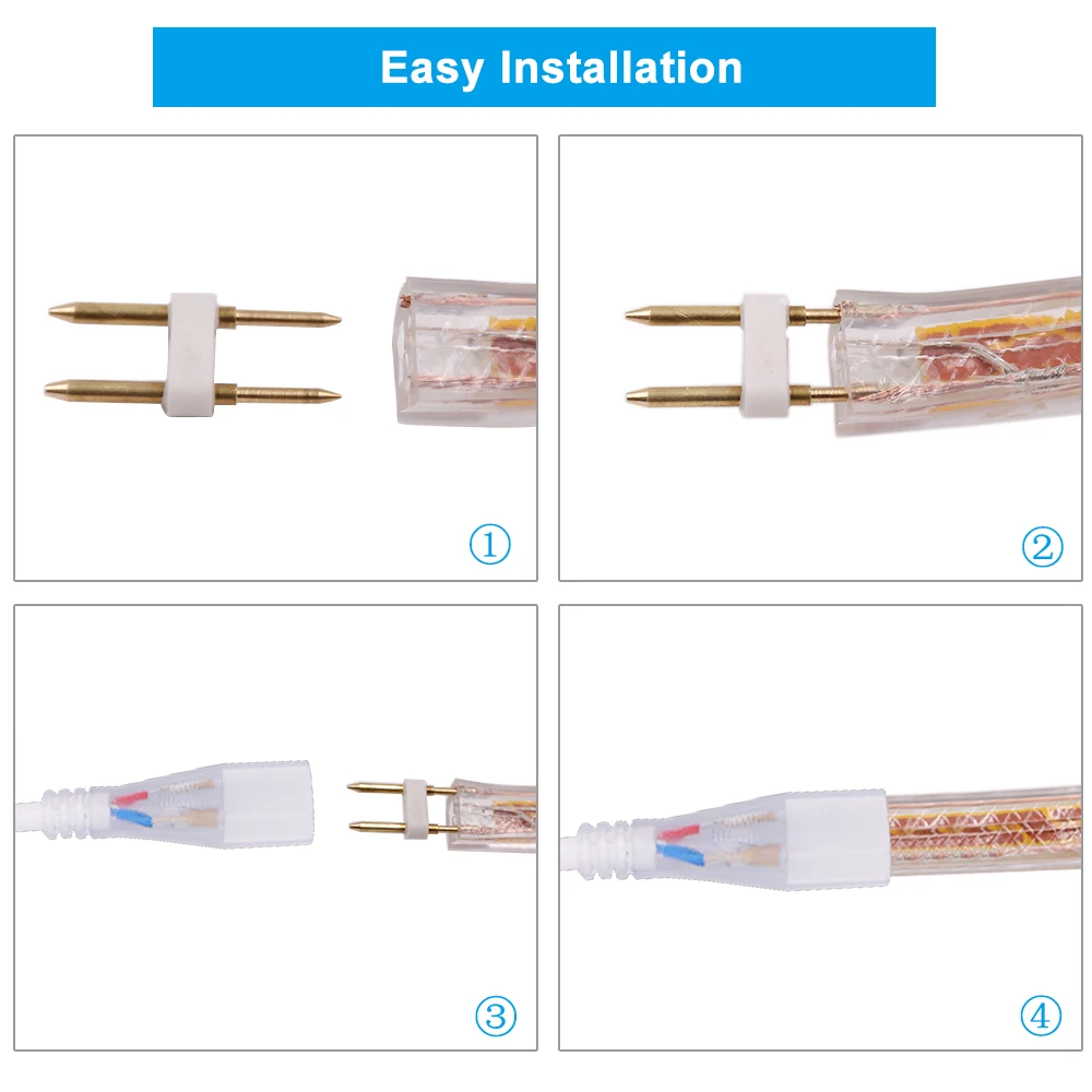 120LEDs/m SMD 3014 LED Strip Light 220V Outdoor Waterproof Lamp White Warm White Blue LED Tape Ribbon for Home Decor Lighting