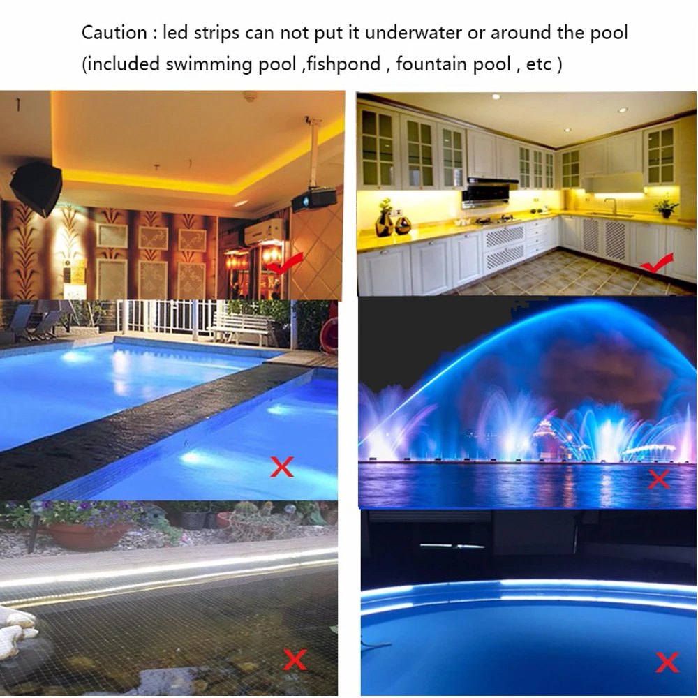 120LEDs/m SMD 3014 LED Strip Light 220V Outdoor Waterproof Lamp White Warm White Blue LED Tape Ribbon for Home Decor Lighting