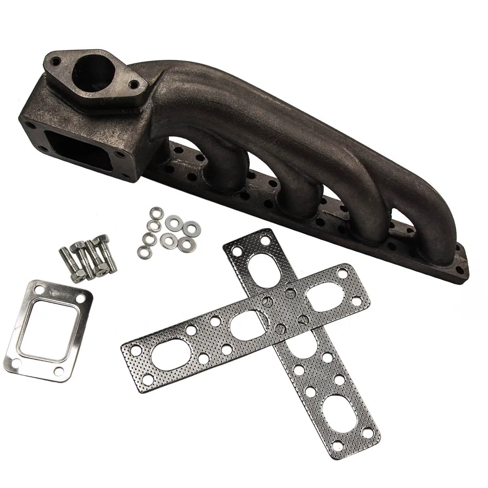 Cast Iron Turbo Turbocharge Manifold Exhaust for BMW E36 E46 323i 323is 325i 328i 330i E39 M50 M52 M52TUB20 6 Cylinder 92-99