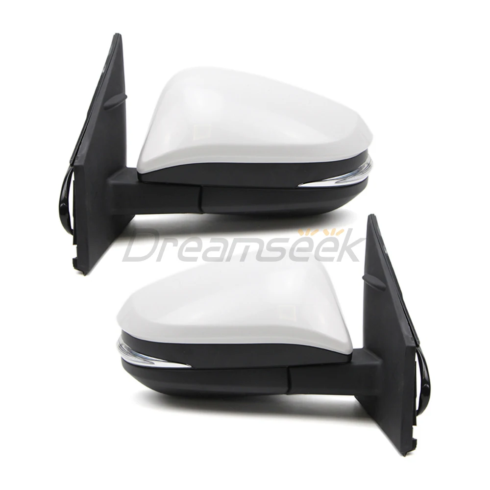 Left & Right Side Door Turn Signal Light Rearview Mirror For Toyota RAV4 XA40 2013 2014 2015 LED Side Mirror Indicator Lamp