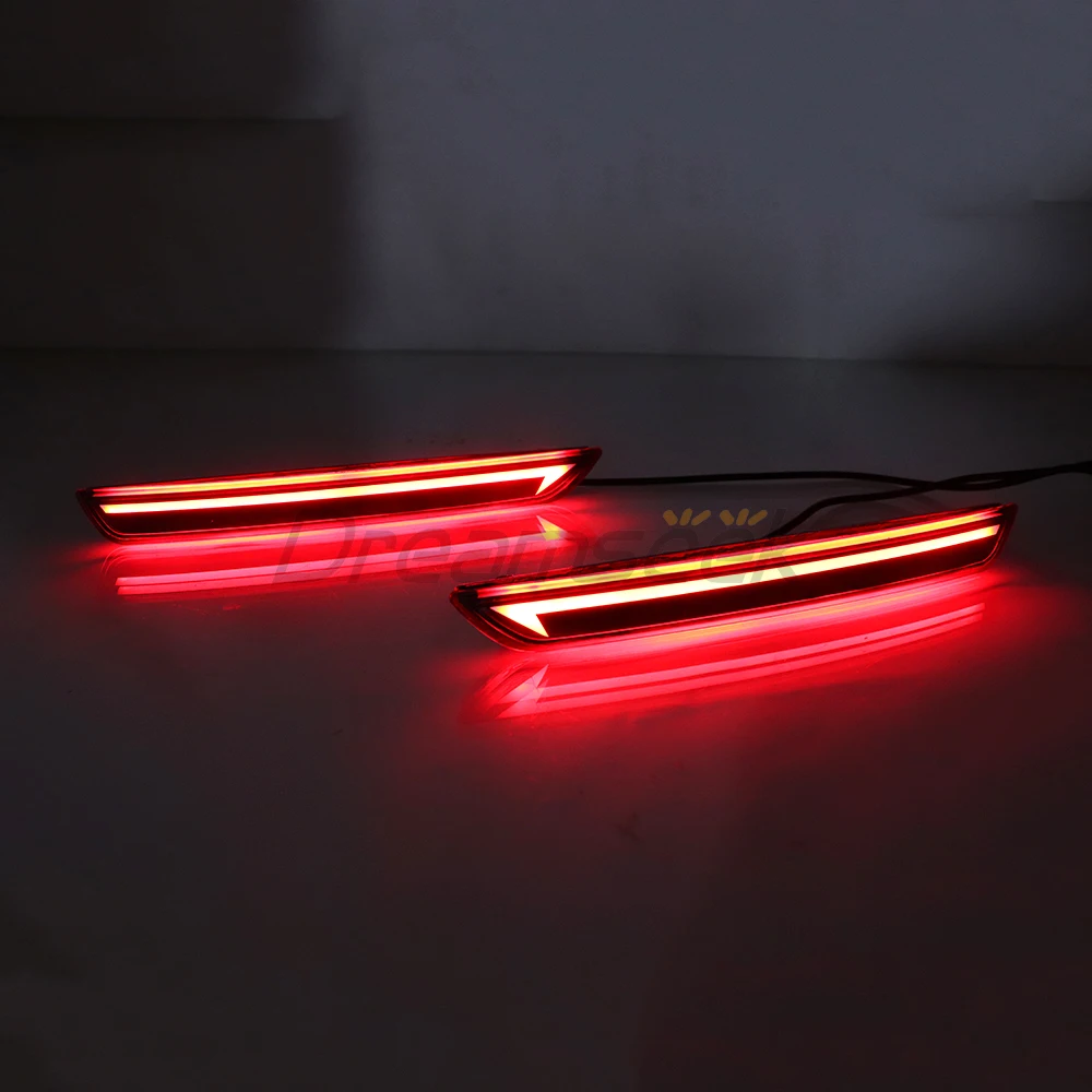 LED Rear Bumper Tail Light for Mazda CX-30 DM 2019 2020 2021 2022 2023 CX-50 2023 Reflector Brake Dynamic Turn Lamp Driving Red
