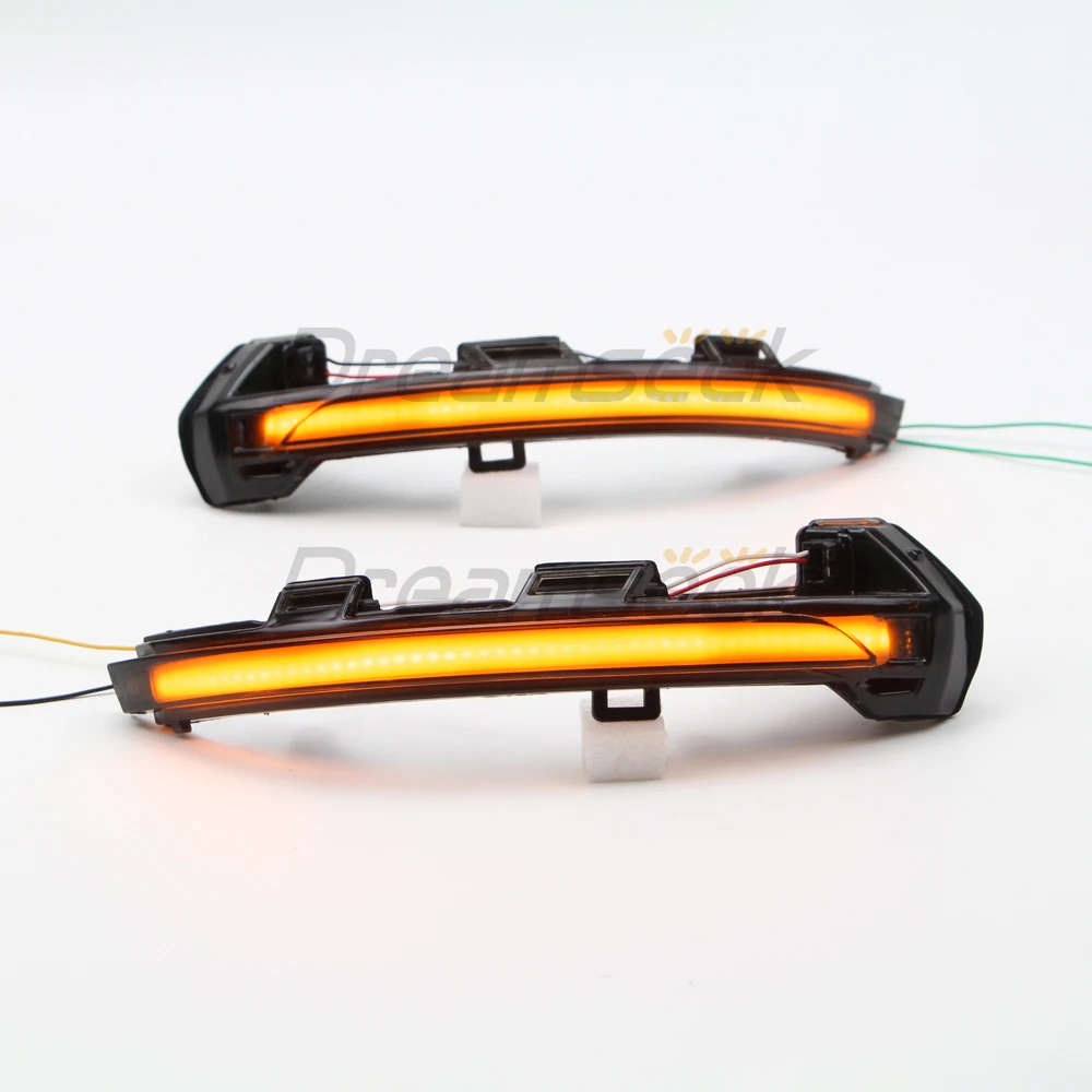 LED Side Mirror Light For VW Volkswagen Passat B8 2014-2023, VW Arteon 2016-2020, VW Golf MK8 20-24 W/ Dynamic Turn Signal Lamp