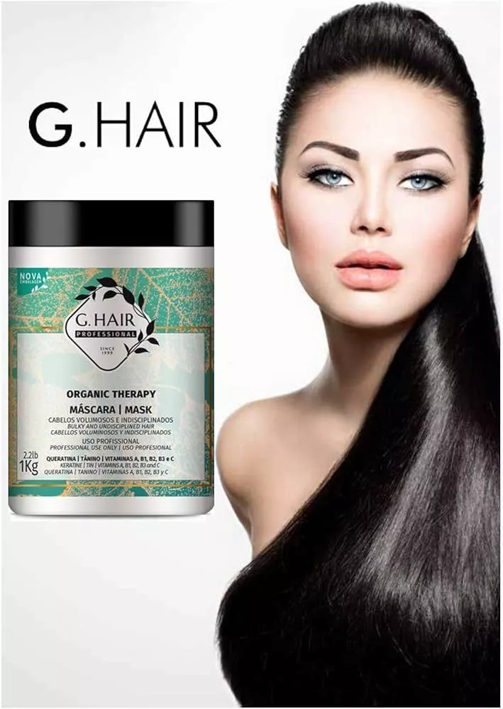 G.Hair B-tox Hair Mask Organic Therapy for Voluminous and Undisciplined Hair 500g