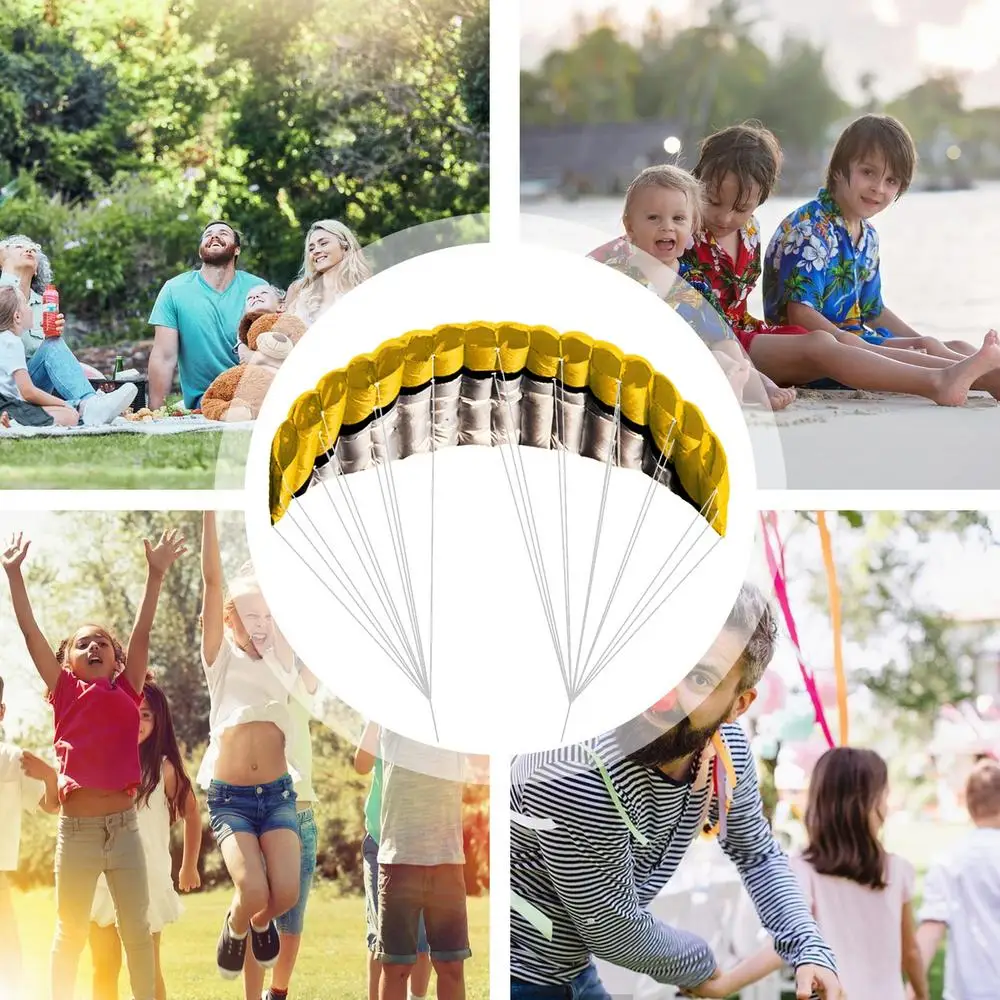 Stunt Kites For Adults 98inch Surfing Beach Flying Kite Outdoor Sports Fun Foldable Parachute Large Kitesurfing Training Kites