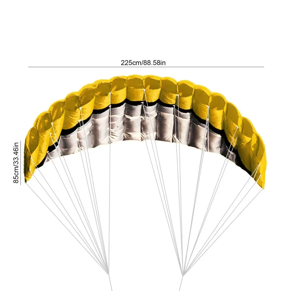 Stunt Kites For Adults 98inch Surfing Beach Flying Kite Outdoor Sports Fun Foldable Parachute Large Kitesurfing Training Kites