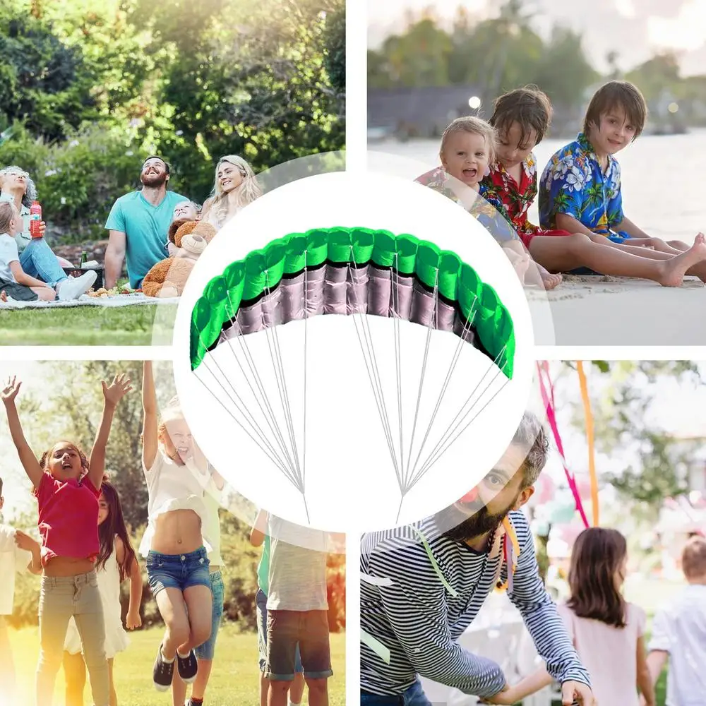 Stunt Kites For Adults 98inch Surfing Beach Flying Kite Outdoor Sports Fun Foldable Parachute Large Kitesurfing Training Kites