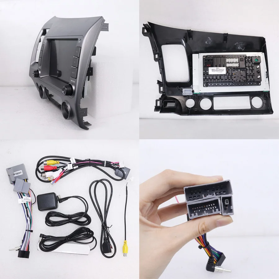 8' CarPlay DSP 4G Android 14.0 Multimedia 8G 256GB Car DVD Player GPS Navigation Autoradio For Honda Civic (2005 - 2012) 2 Din