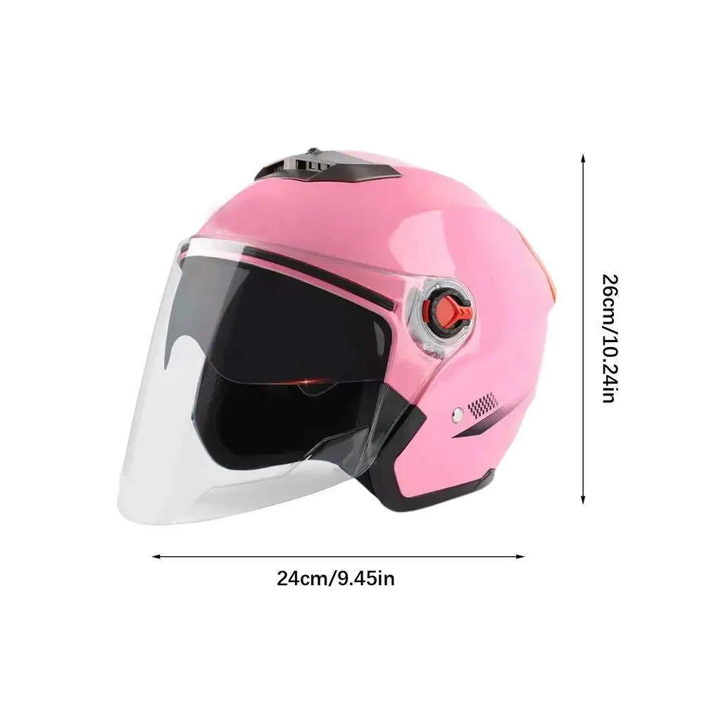 New Open Face Motorcycle Helmet Motorbike Helmets Seasons Safety Motor Bike Scooter With For Men Women Hot Sales