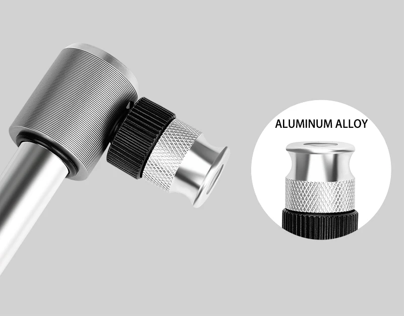 WEST BIKING Portable Mini Aluminium Alloy Bicycle Air Pump 160 PSI Tire Inflator Ultra Light MTB Accessories Road Bike Pump