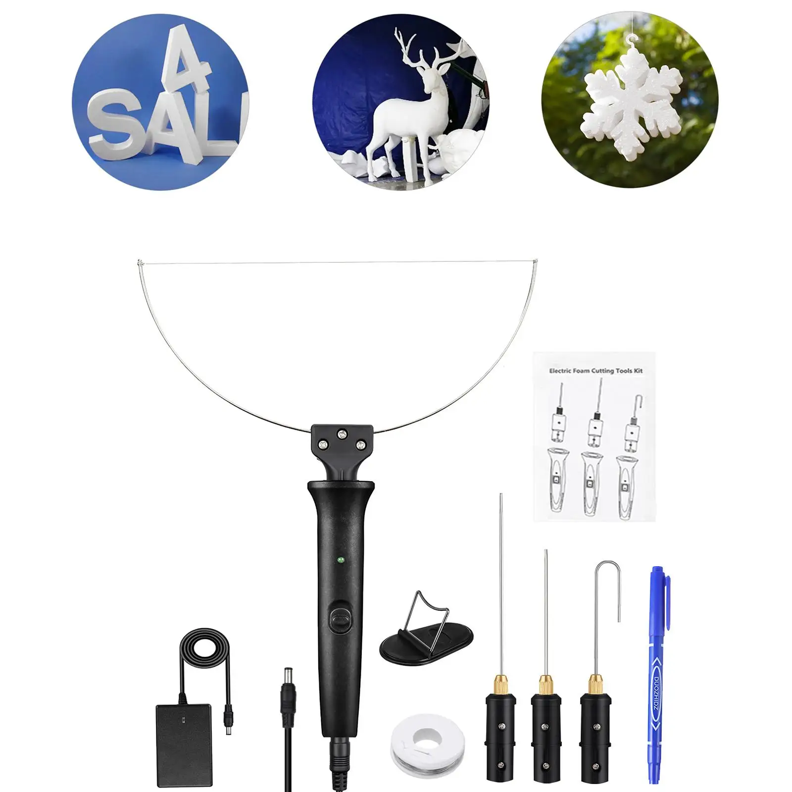 Hot Wire Foam Cutter Cutting Pen for Polyethylene Foam Cushion Foam Foam Poster Board