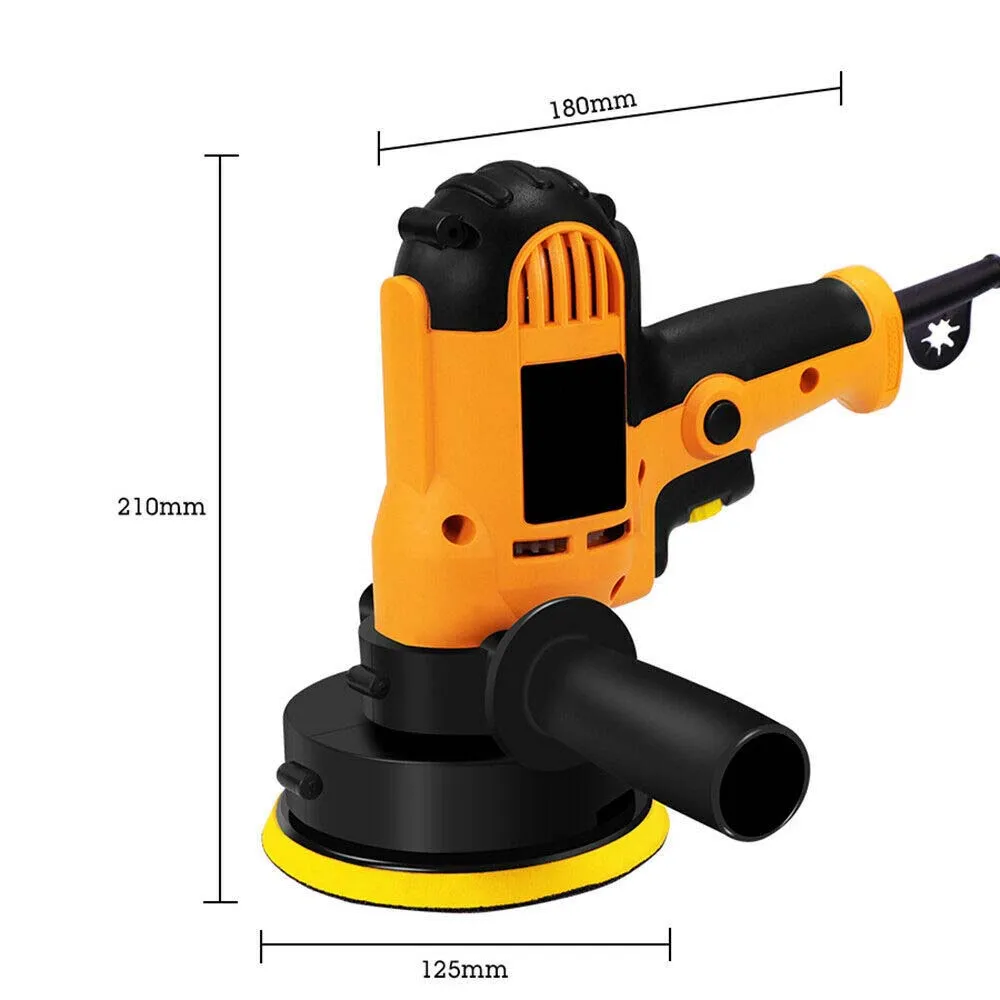 5" Electric Car Polisher Buffer Sander Detailing Orbital Polishing Machine UK