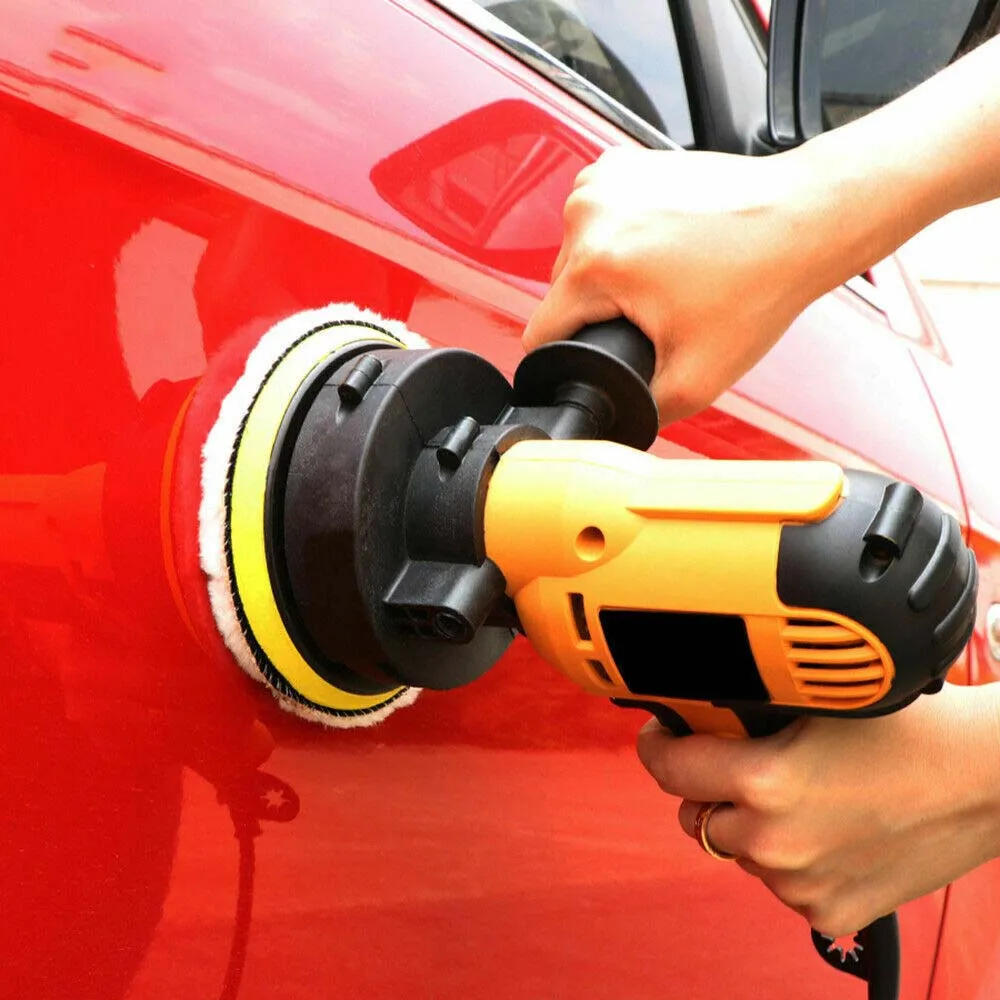 5" Electric Car Polisher Buffer Sander Detailing Orbital Polishing Machine UK