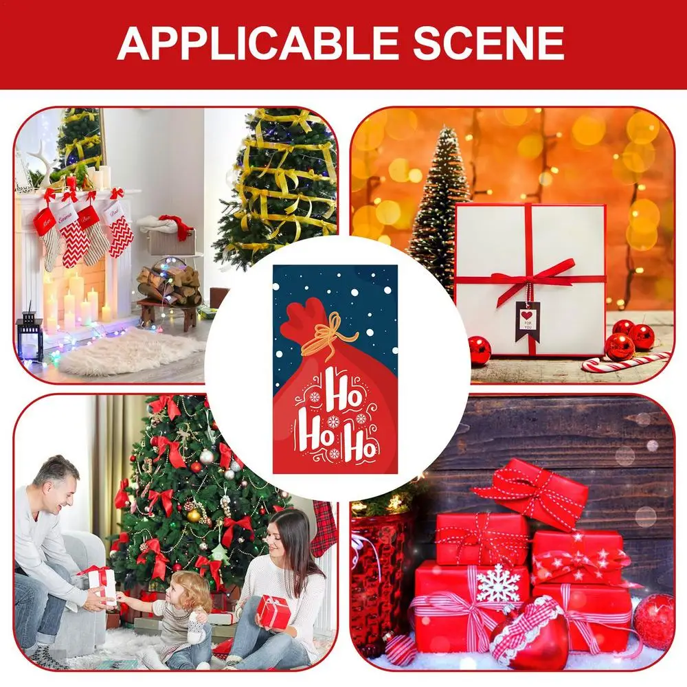 Christmas Greeting Cards 50 Pieces Cute Christmas Cards Christmas Card Present Card Unique Assorted Christmas Cards Christmas