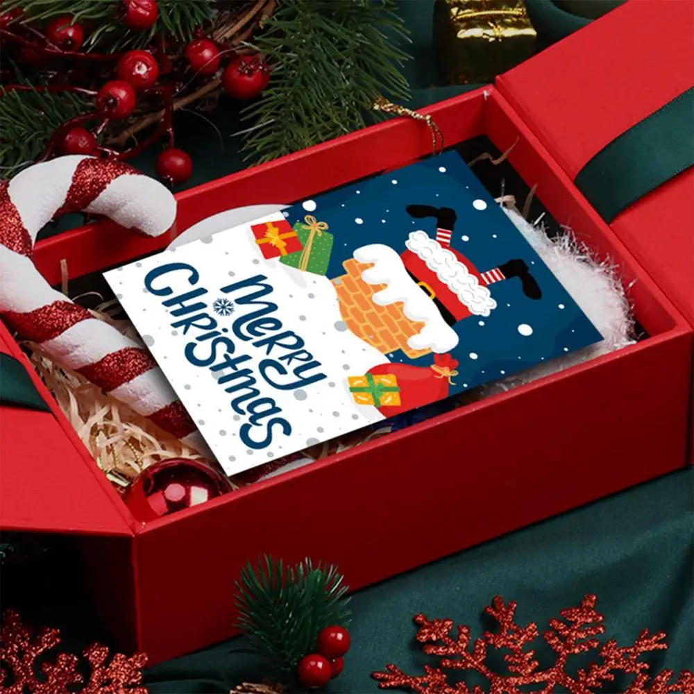 Christmas Greeting Cards 50 Pieces Cute Christmas Cards Christmas Card Present Card Unique Assorted Christmas Cards Christmas