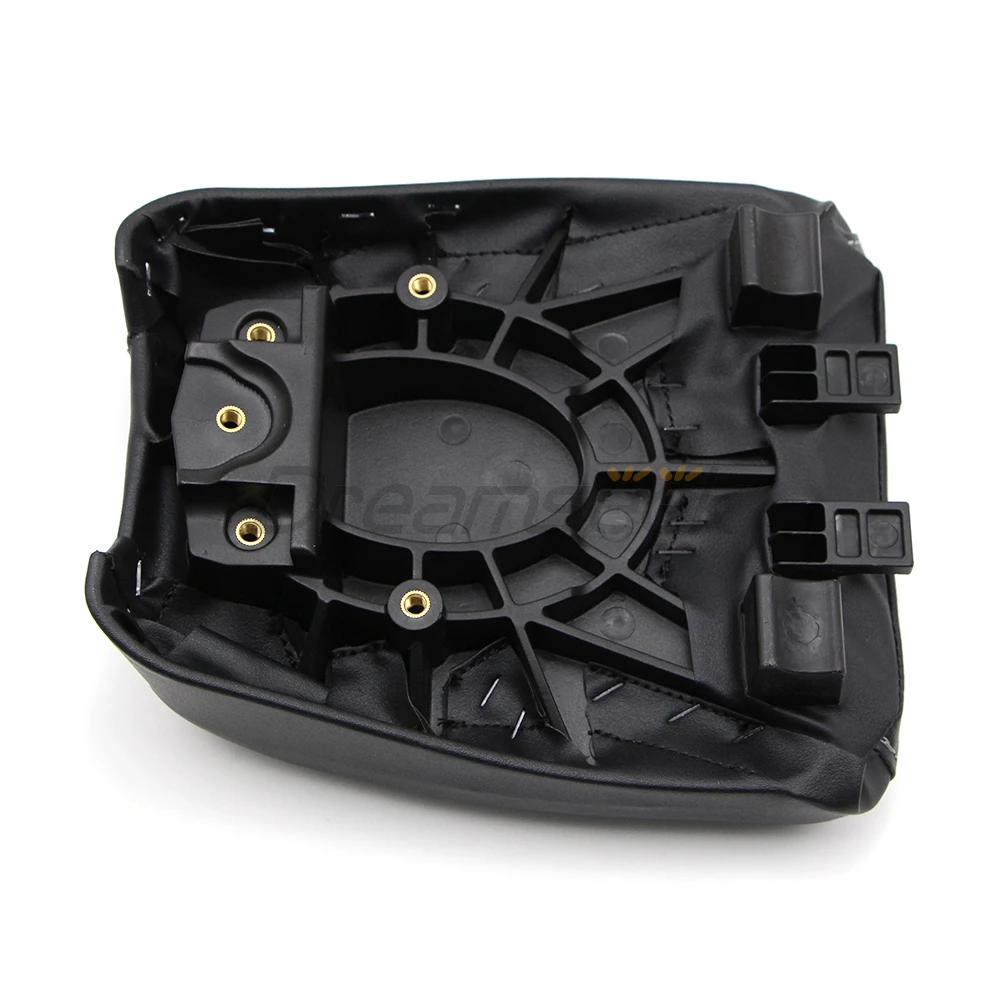 Motorcycle Rear Seat Passenger Cushion Pillion Solo for Harley Sportster S RH1250S 2021 2022 Black Seat Pad Synthetic Leather