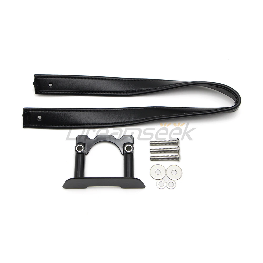 Motorcycle Rear Seat Passenger Cushion Pillion Solo for Harley Sportster S RH1250S 2021 2022 Black Seat Pad Synthetic Leather