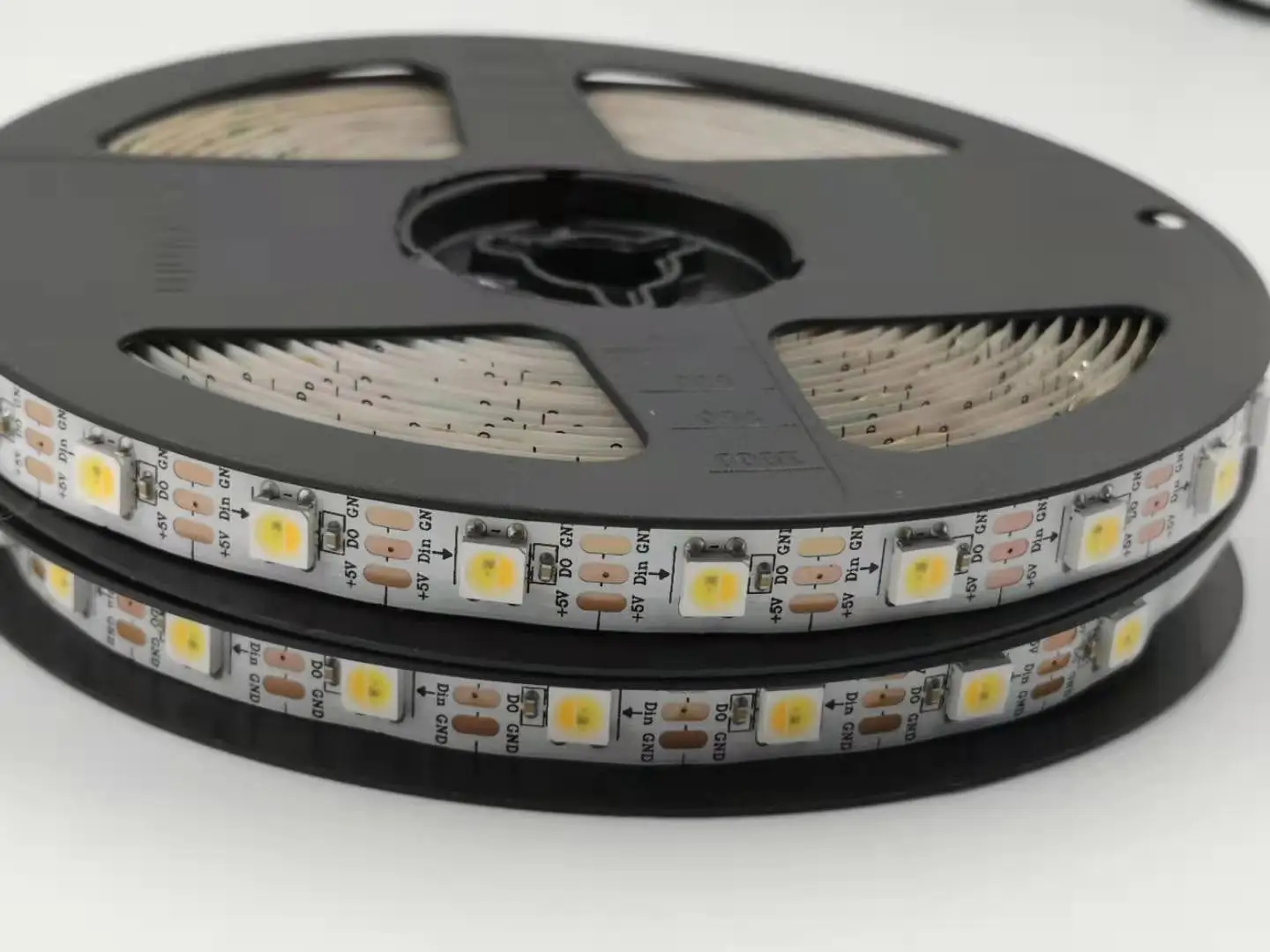 SK6812 WWA (warm white+cool white+amber color)LED Pixel Strip,30/60/144 leds/pixles/m;IP30/IP65/IP67 DC5V 5m