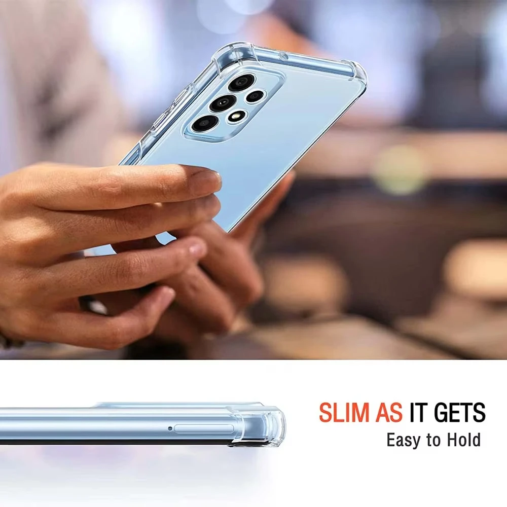 Shockproof Clear Case For Samsung Galaxy S25 Ultra S24 S23 FE S22 A56 5G A36 A26 A16 A55 A54 A35 A25 A15 A34 A33 A53 A13 Cover