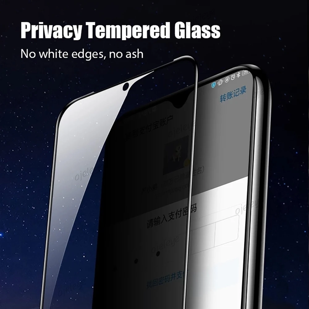Privacy Screen Protector For Xiaomi Redmi A5 A4 15C 14C 13C 12C 10C 10A 12 10 A3 Pro A2 Plus 9C NFC 9T 9 Anti-Spy Tempered Glass