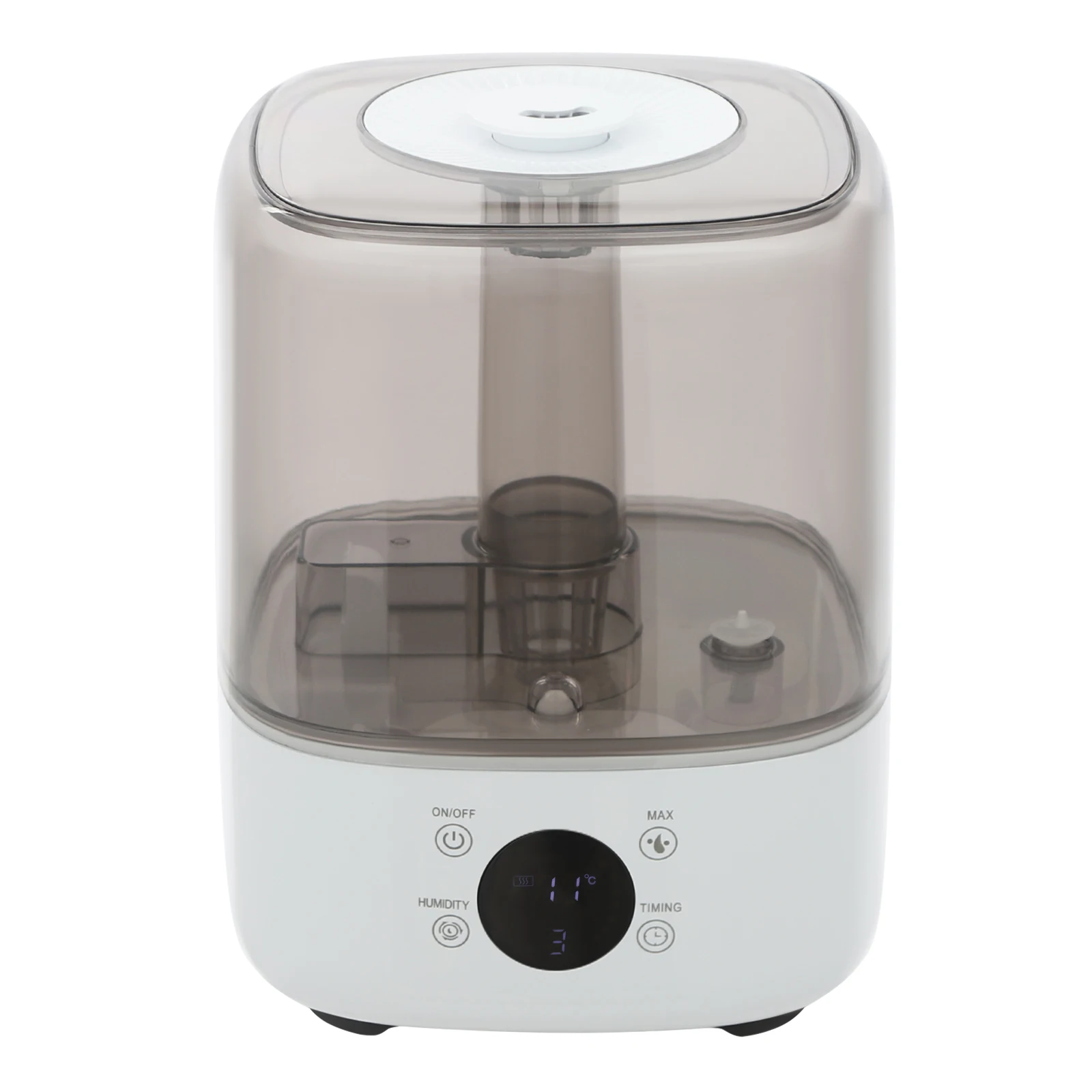 5L Air Humidifier Professional Silent Humidifier with 360° Spray Head Water Mist Diffuser Mist Aroma Diffuser with Timer