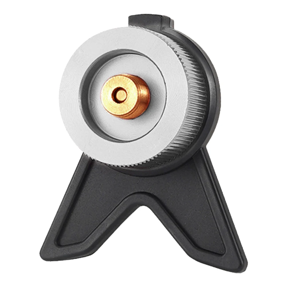 Card Type Gas Tank Adapter with Fixed Anti Roll Bracket Camping Furnace Converter Multifunctional Camping Accessories